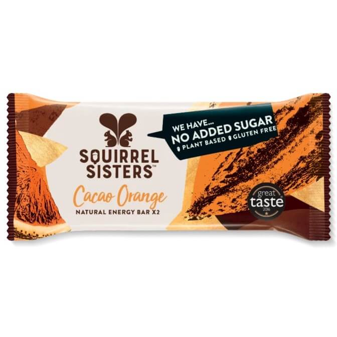 Squirrel Sisters | Raw tyčinky - Cacao Orange - 40 g