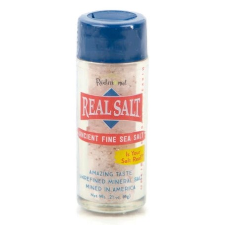 Real Salt™ | Jemně mletá mořská sůl - 1 g Obsah: 6 g