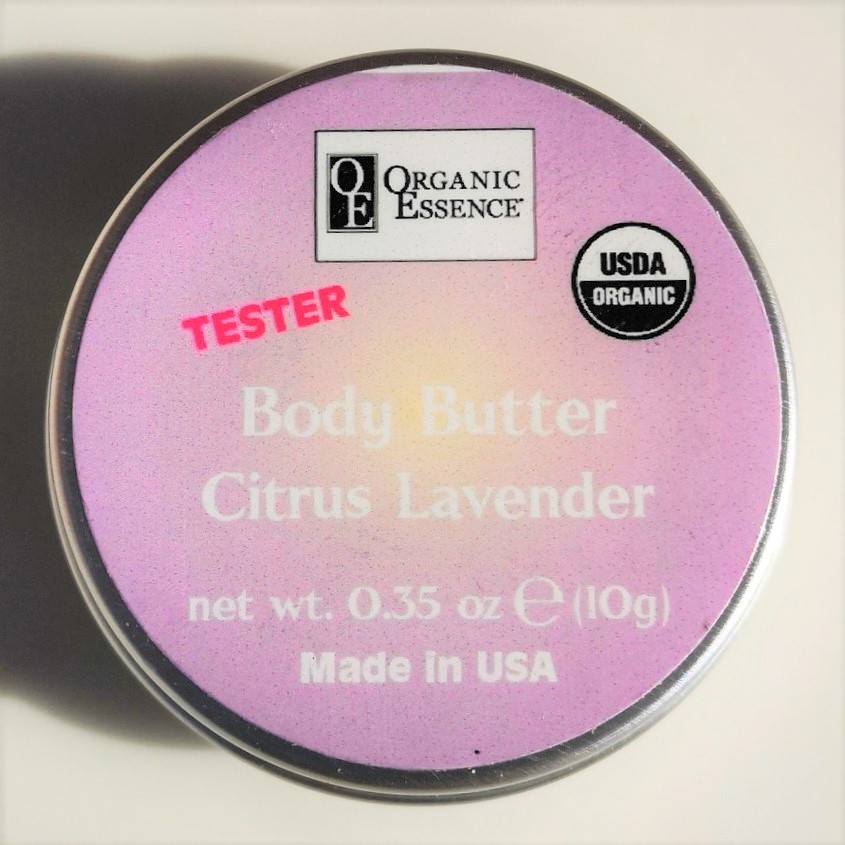Organic Essence | Luxusní bio mangové máslo - Citrus Lavender - 57 g Obsah: 10 g