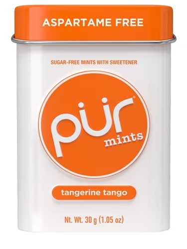The PUR Company | Mentolky PÜR - Tangerine Tango - 30 ks