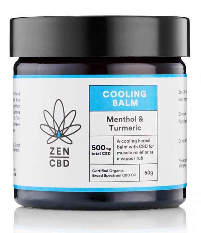 Zen CBD | Chladivý balzám s 500 mg CBD výtažku - 50 g