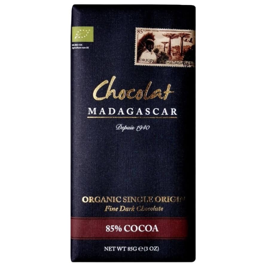 Chocolat Madagascar | 85% tmavá 'single origin' čokoláda BIO - 85 g