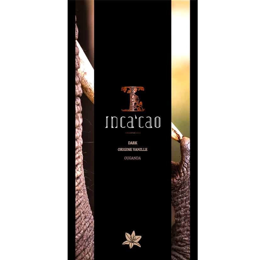 INCACAO |60% sladká čokoláda - Ugandská vanilka - 45 g