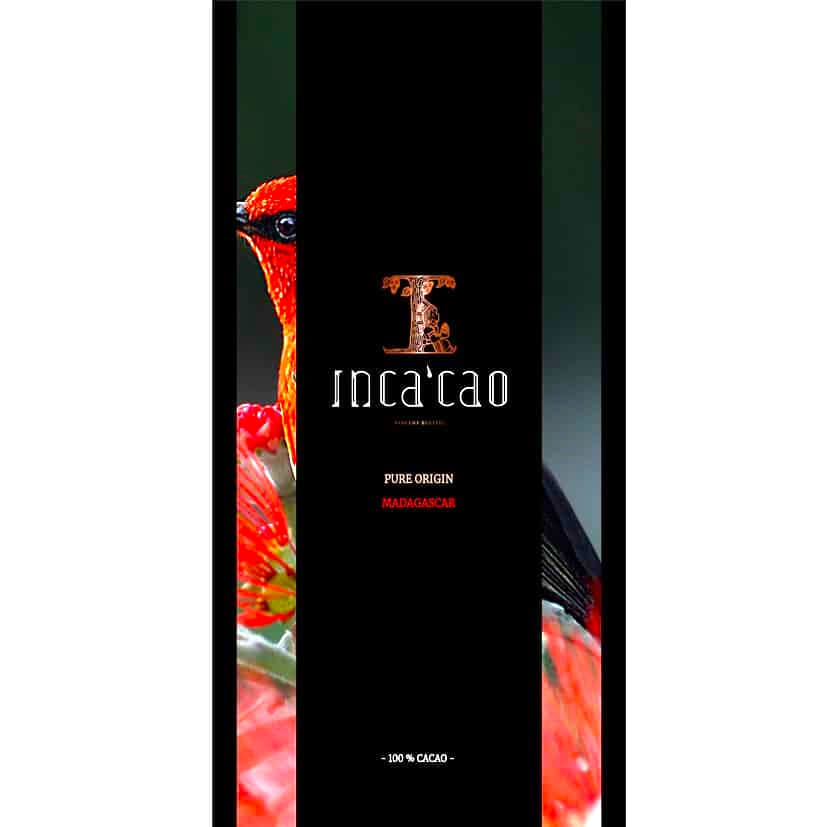 INCACAO | 100% čokoláda z Madagaskaru, Sambirano - 45g