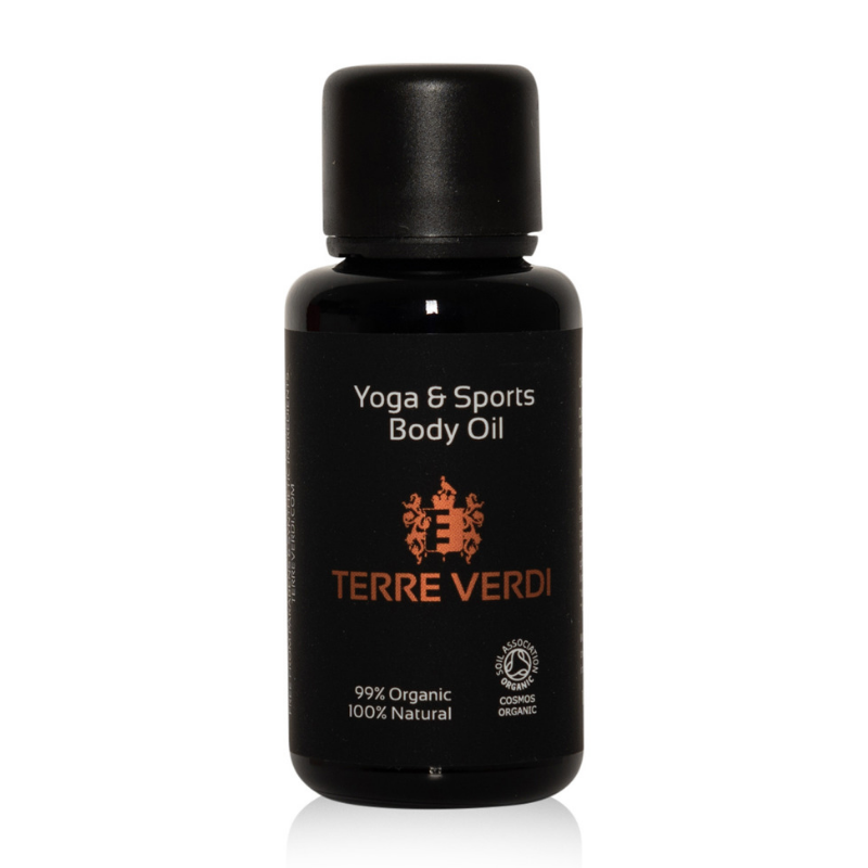 Terre Verdi | Bio Hydratační tělový olej - YogaSports - 2ml, 4 ml, 30 ml, 100 ml Objem: 30 ml