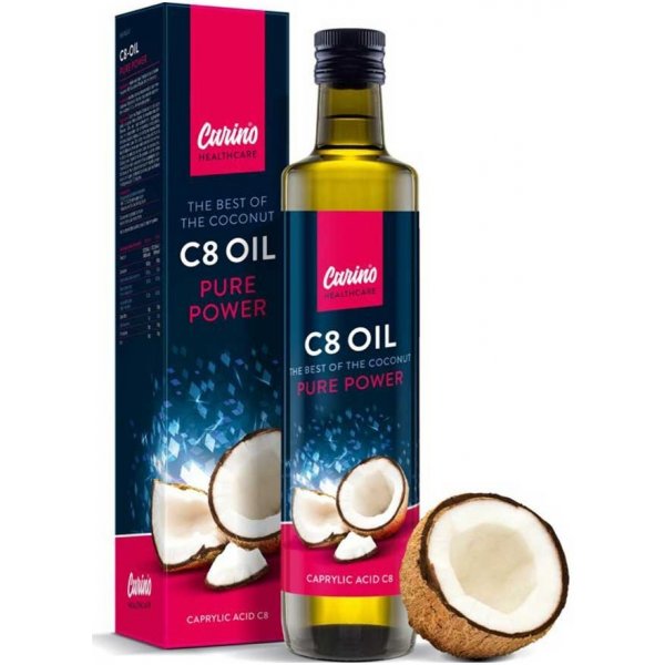 Carino Health | C8 MCT kokosový olej - 500 ml
