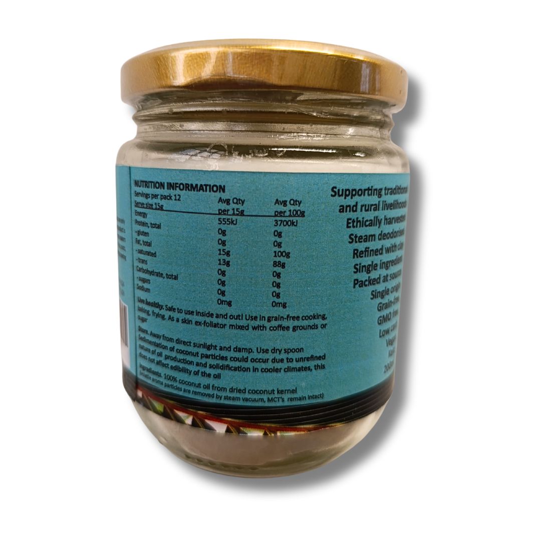 Ceylon Kokonati | Deodorizovaný kokosový olej z Ceylonu - 500 g