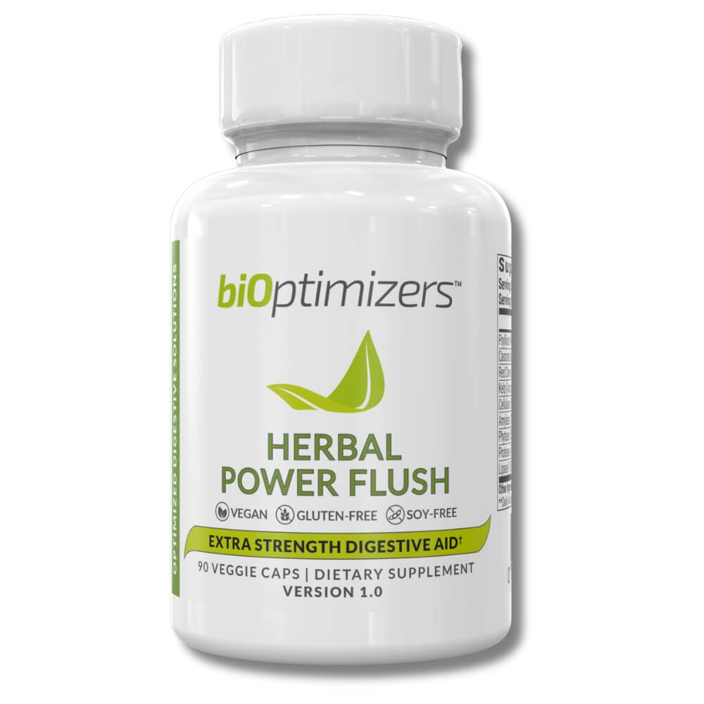 BiOptimizers | Herbal Power Flush - Šetrné projímadlo - 90 ks