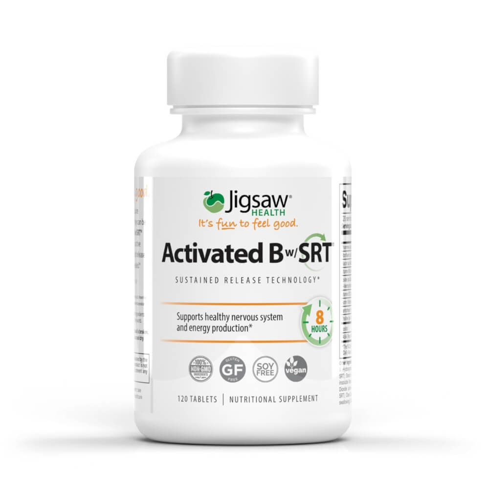 Jigsaw Health | Activated B w/SRT® - Vit. B komplex - 120 kapslí