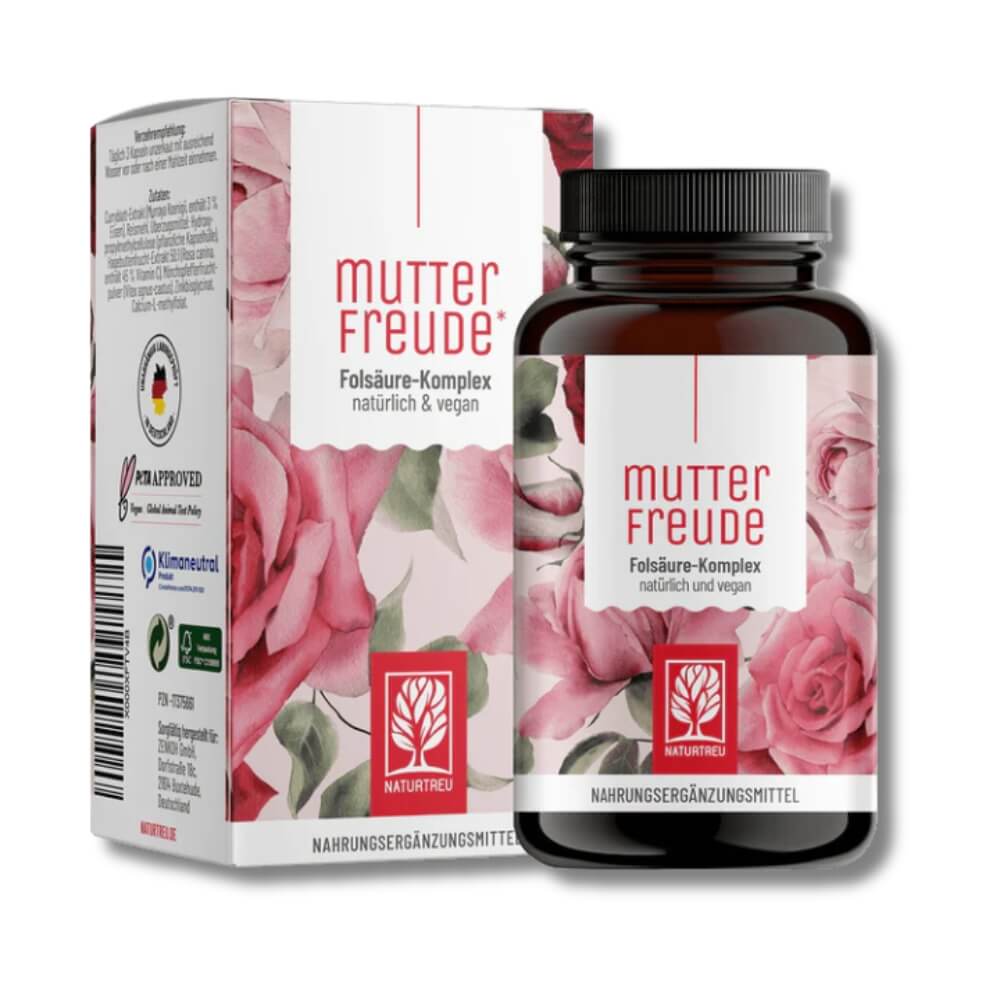 Naturtreu | MutterFreude – Komplex kyseliny listové - 90 ks