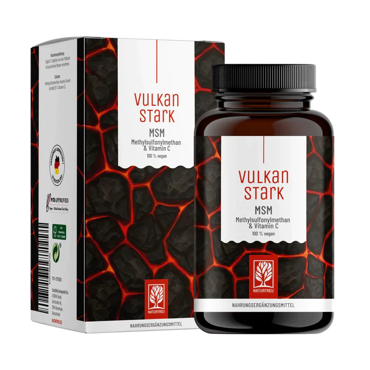 Naturtreu | MSM komplex s vitamínem C – 240 ks