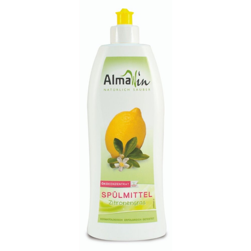 Almawin | Mycí přípravek na nádobí – 1 l Vůně: Citronová Tráva 500 ml