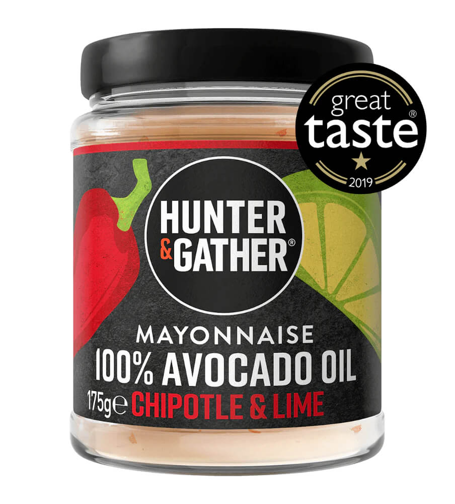 Hunter a Gather | Avokádová majonéza - Spicy Chipotle - 175g, 630 g Obsah: 175 g