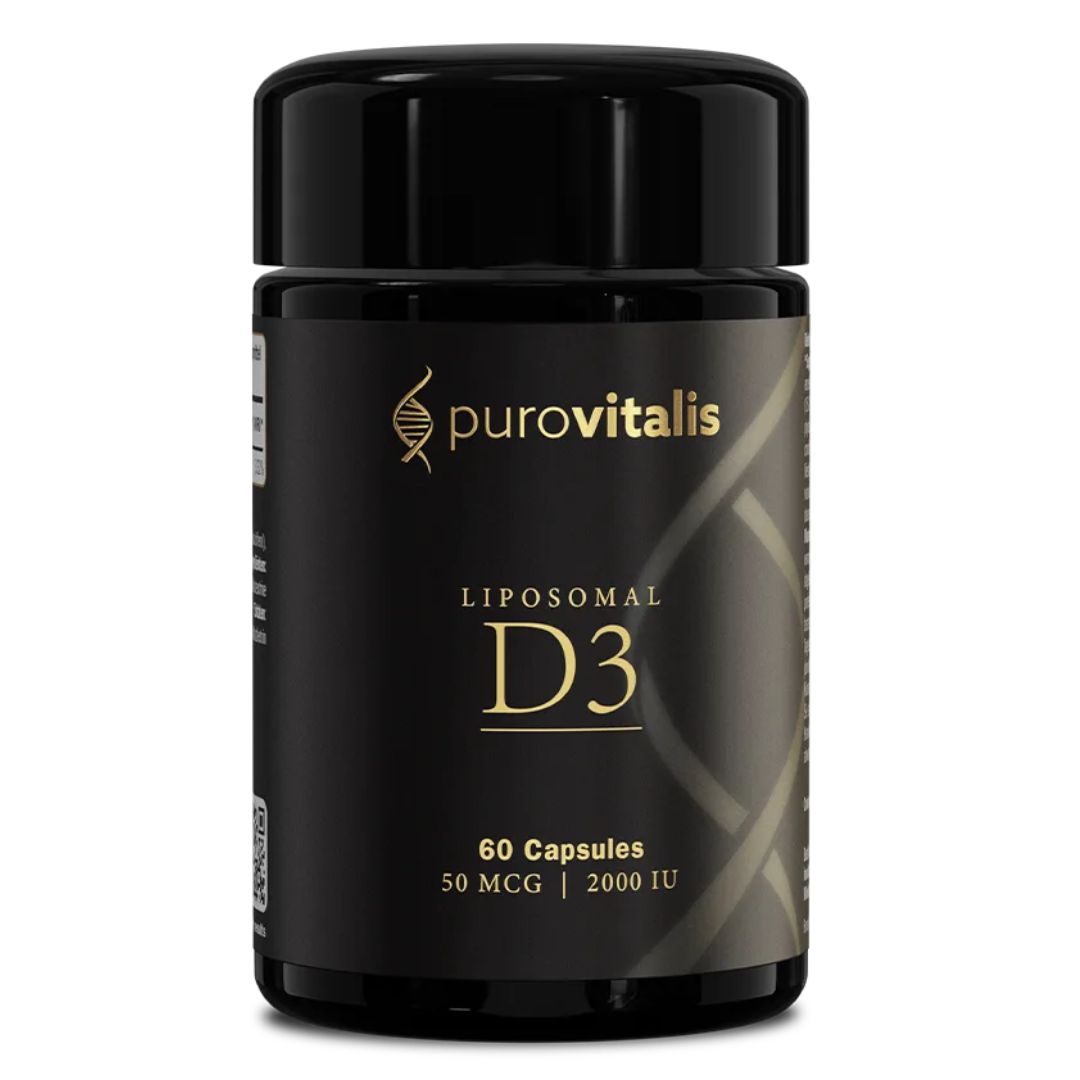 Puravitalis | Liposomální Vitamin D3 - 2000 I.U. - 60 ks