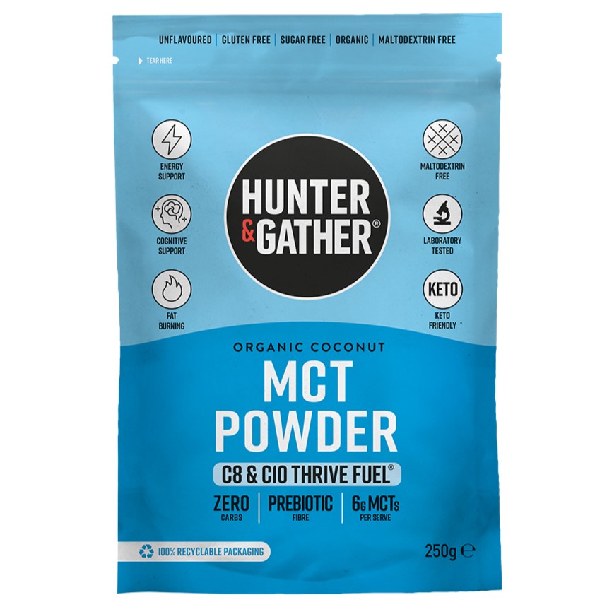 Hunter a Gather | Bio Sušený C8 & C10 MCT olej - 250 g