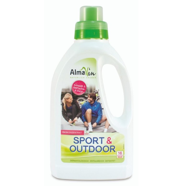 Almawin | Tekutý prací gel - Sport & Outdoor - 45 ml, 750 ml Obsah: 750 ml