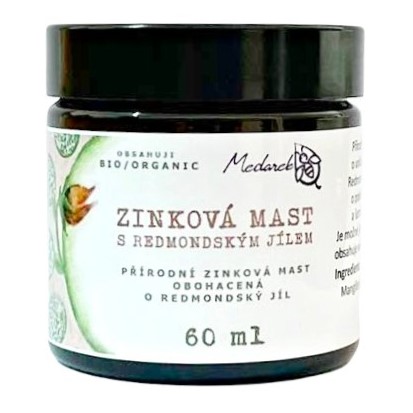 Medarek | Zinková mast s bentonitovým jíle Redmond - 30 ml, 60 ml Obsah: 30 ml