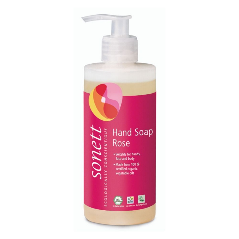 Sonett | Tekuté mýdlo - Růže - 300 ml, 1 l Obsah: 300 ml