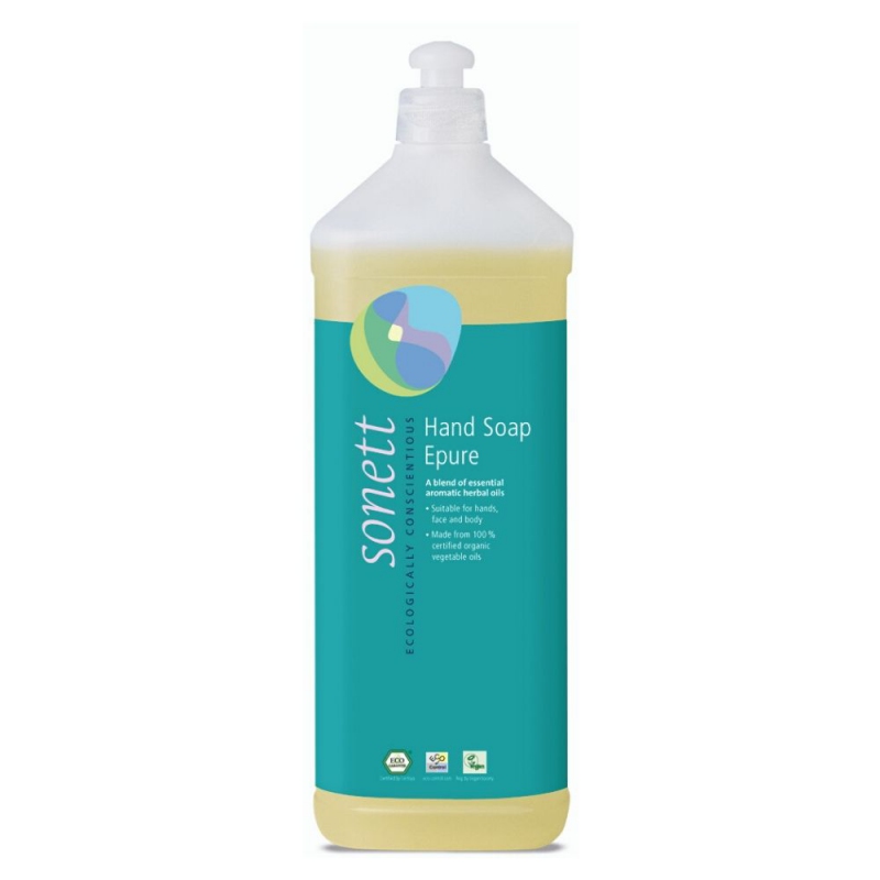 Sonett | Tekuté mýdlo - Epure - 300 ml, 1 l Obsah: 1 l