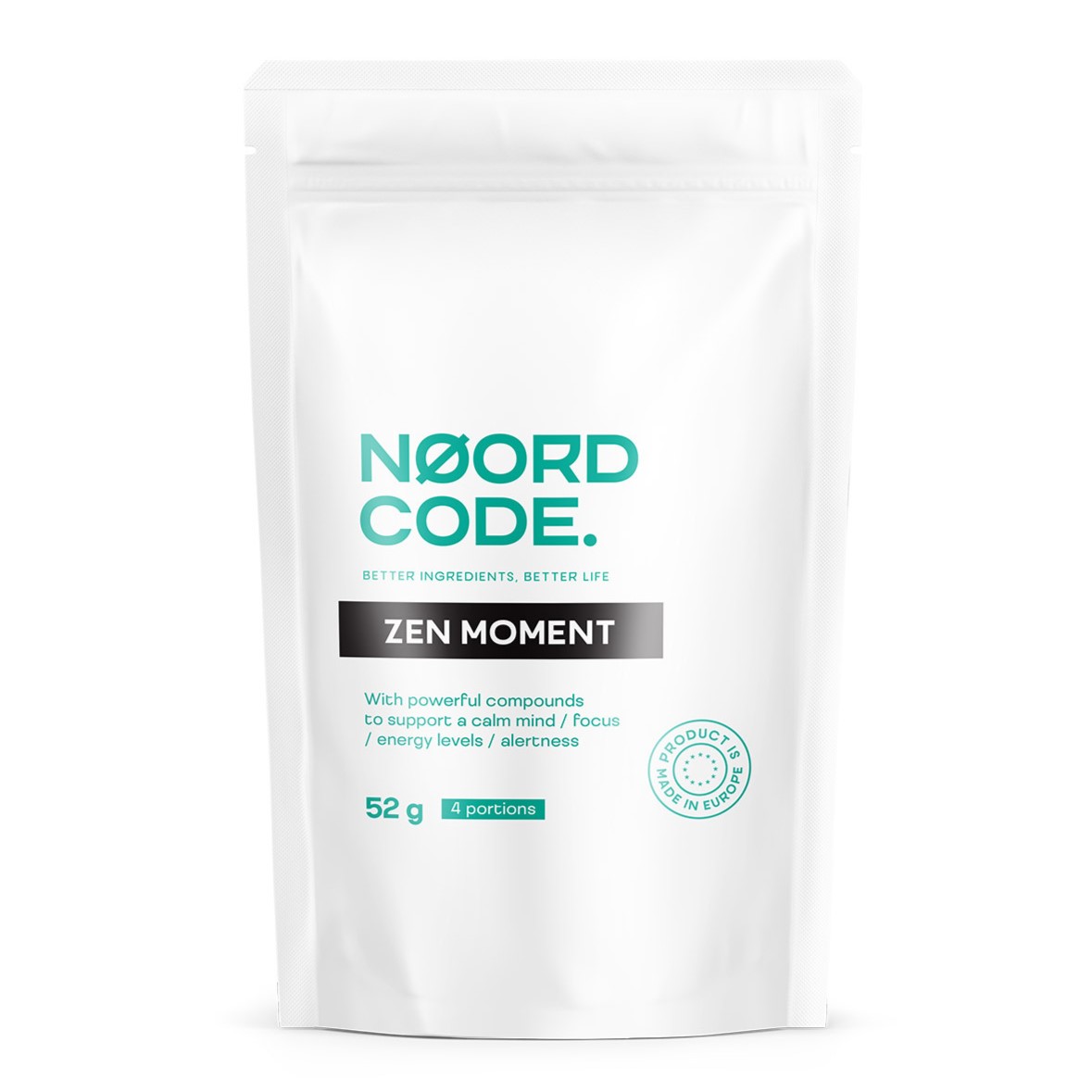 NoordCode | Nootropní nápoj v prášku - Zen Moment - 52 g, 420 g Obsah: 52 g