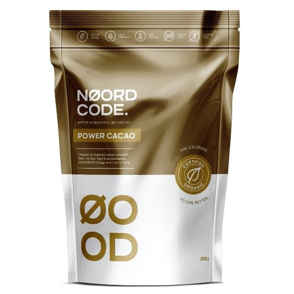 NoordCode | Bio Kakao a vitální houby - Power Cacao - 300 g