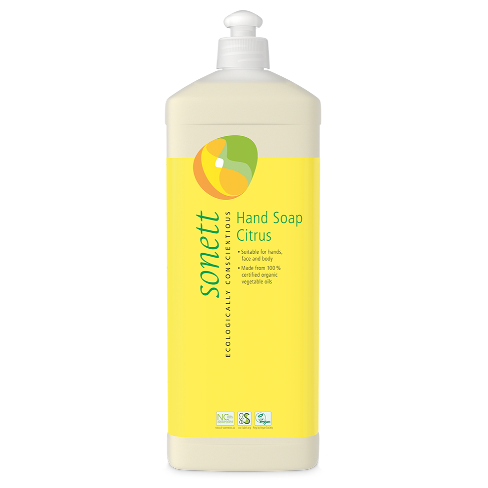 Sonett | Tekuté mýdlo - Citrus - 300 ml, 1 l Obsah: 1 l
