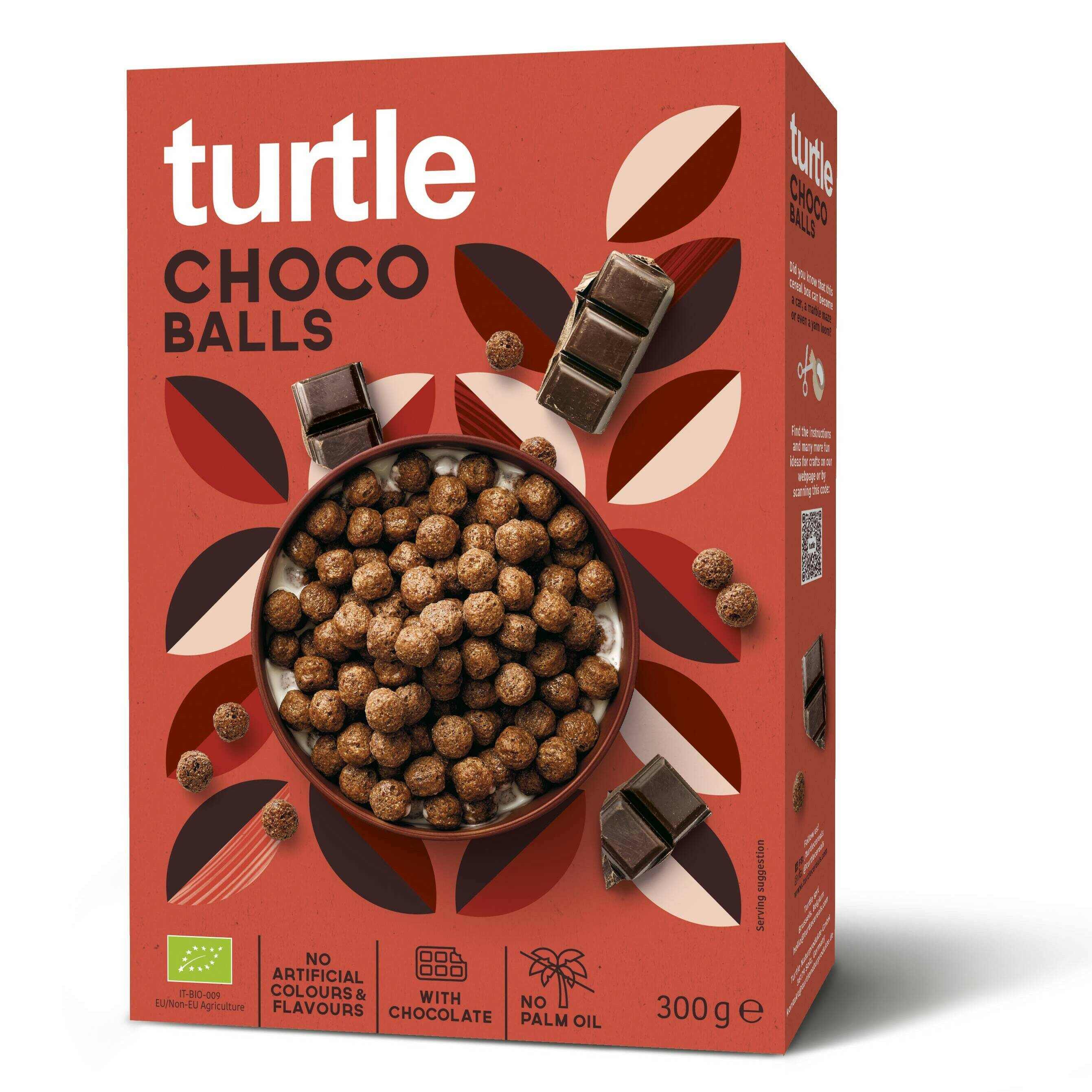 Turtle | Bio Cereálie Choco Balls - 300 g