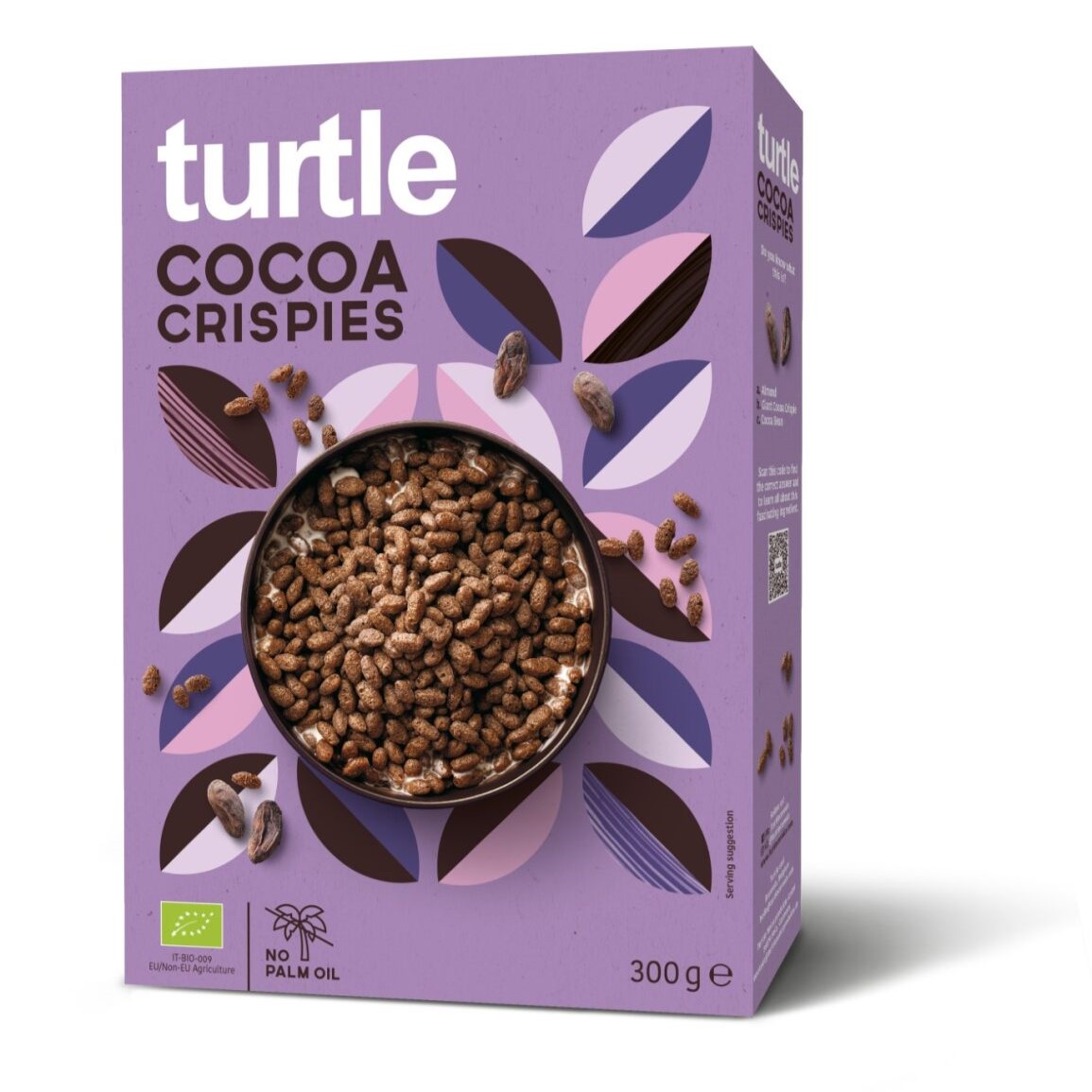 Turtle | Bio Cereálie Cocoa Crispies - 300 g