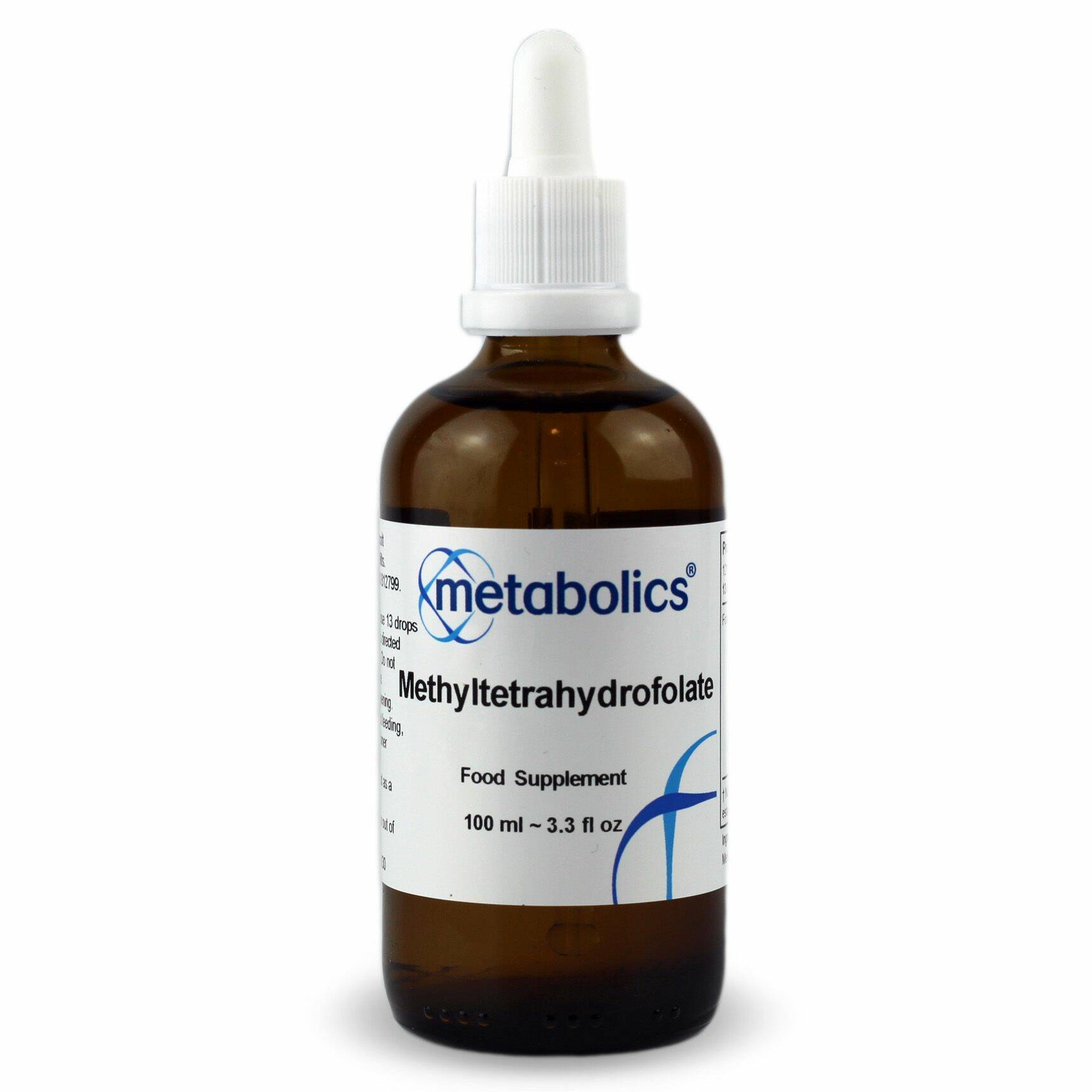 Metabolics | Bioaktivní alternativa tekuté kyseliny listové - 100 ml