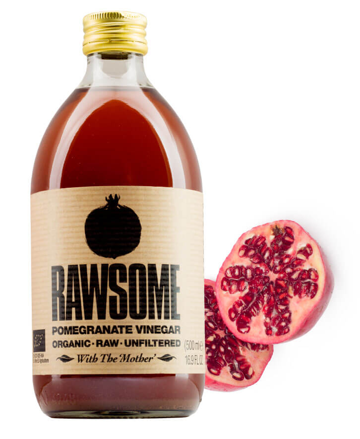 Rawsome Vinegars | BIO Ocet z granátového jablka - 500 ml