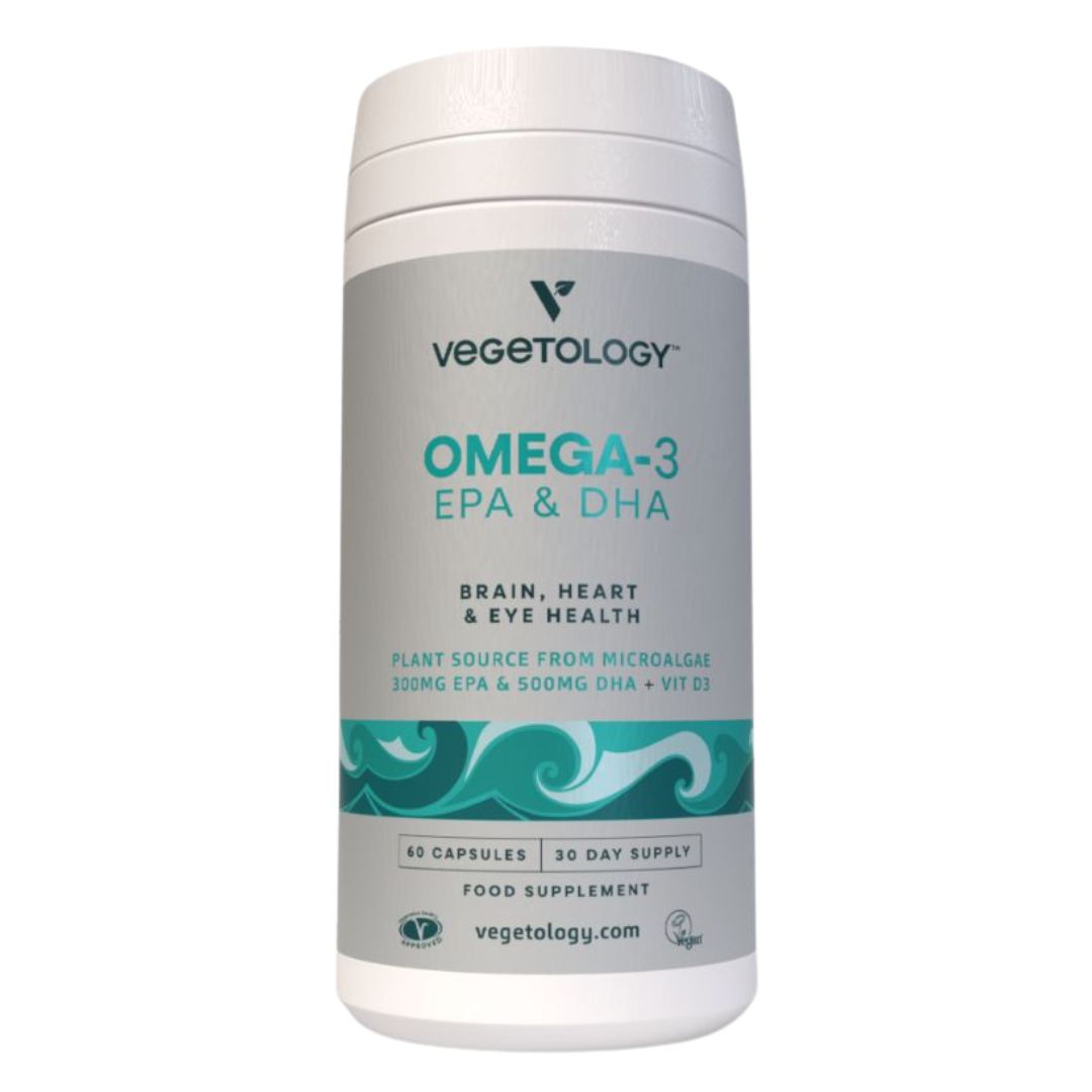 Vegetology | Omega-3 EPA a DHA - Opti3 s vit. D3 kapsle - 60 ks