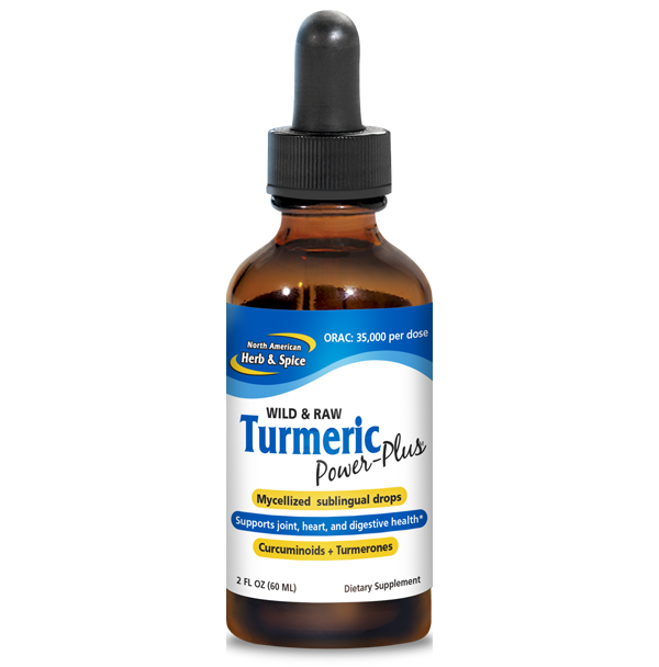 North American Herb & Spice | Micelizovaná tinktura - Turmeric Power Plus - 60 ml