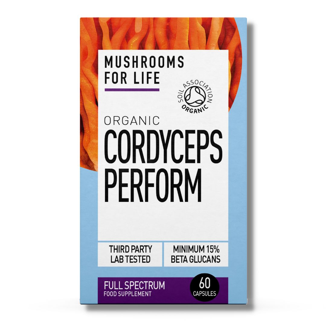 Mushrooms4Life | Bio Cordyceps Perform (Výkon) kapsle - 60 ks