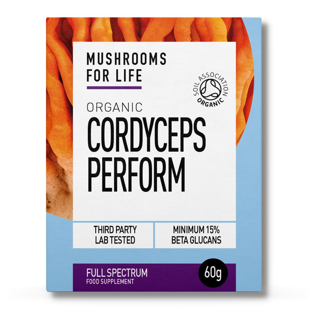 Mushrooms4Life | Bio Cordyceps Perform (Výkon) prášek - 60 g