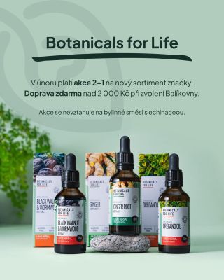 Botanicals for Life 🌿 • tekuté bylinné extrakty bez alkoholu 💧 • čisté složení, bez zbytečné chemie ✨ • byliny s jasně...