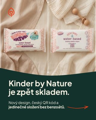 ČTETE SLOŽENÍ NEBO DŮVĚŘUJETE TVRZENÍ LIDÍ?🧐 Právě zde se často ukáže největší rozdíl mezi značkami 👀 🌱Kinder by Nature je...