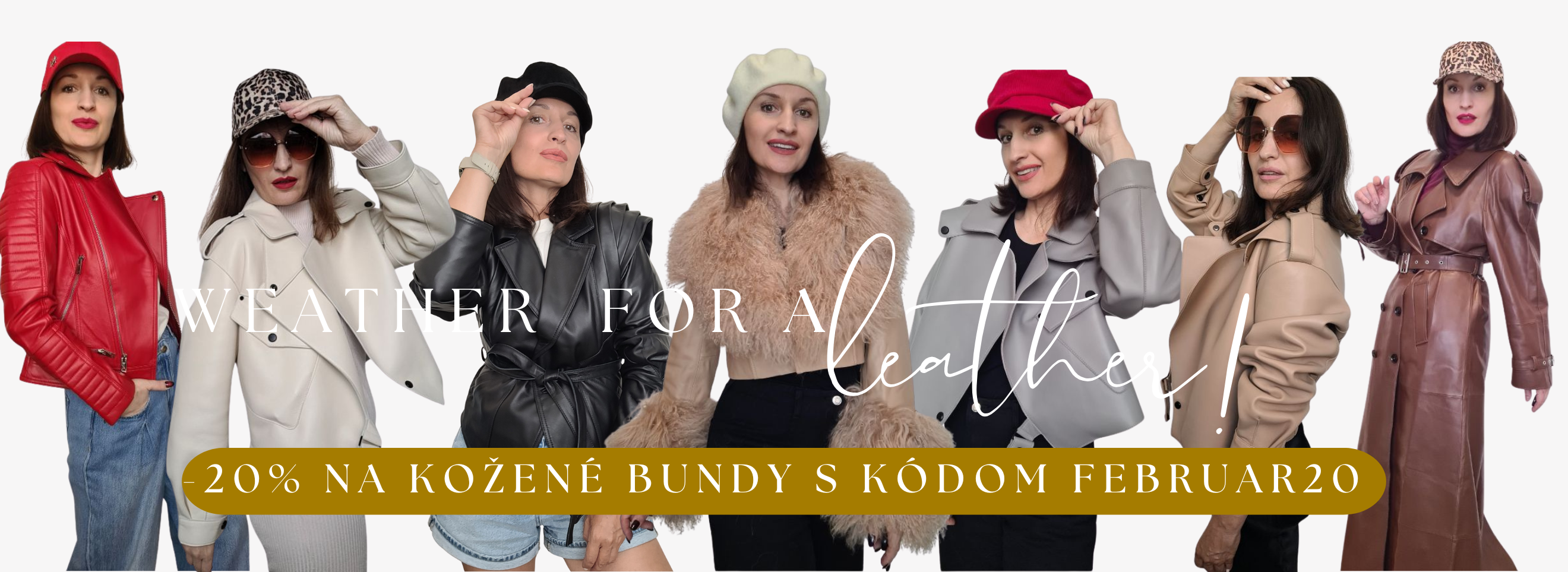 -20% na kožené bundy!