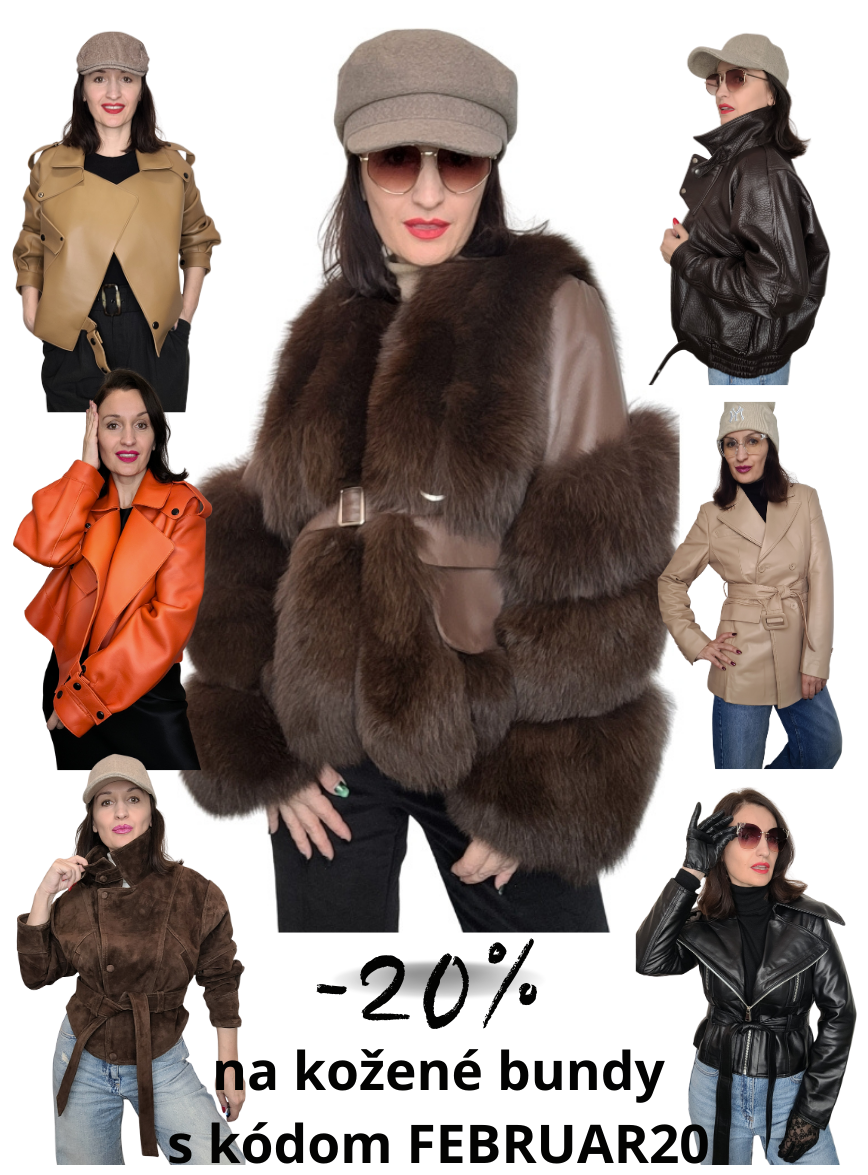 -20% na kožené bundy