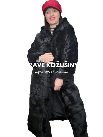 cierny kozuch z kralika