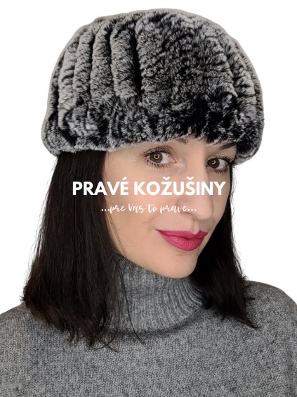 Sivočierna melírovaná čelenka a nákrčník v jednom, S43