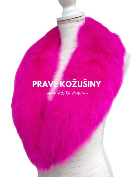 damsky kozusinovy golier