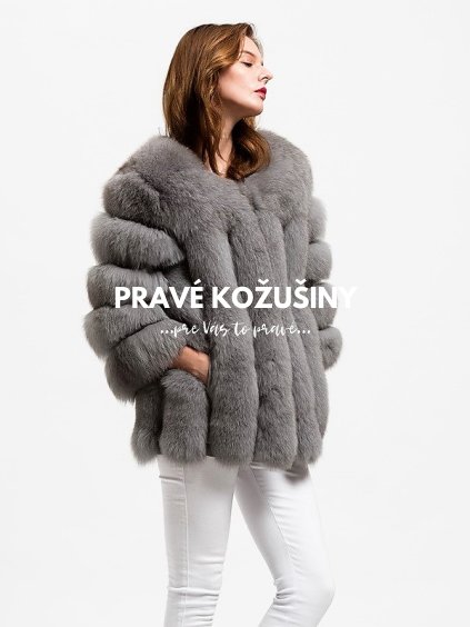 Kožuch JACKIE z pravej líšky, K28