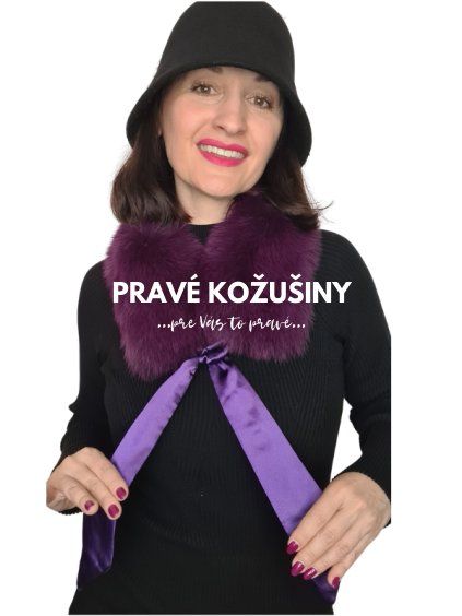 kozusinovy golier