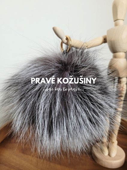 privesok zo striebornej lisky