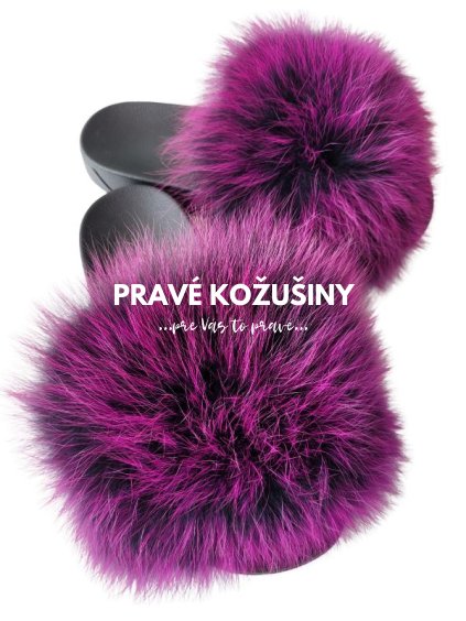 kozusinove damske slapky
