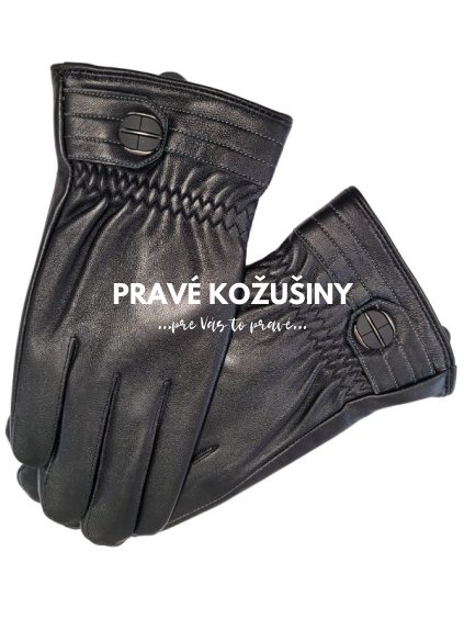 panske zateplene kozene rukavice