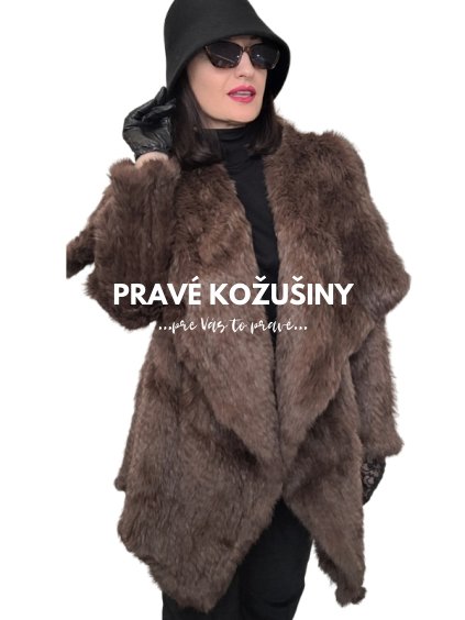 cokoladovo hnedy kardigan