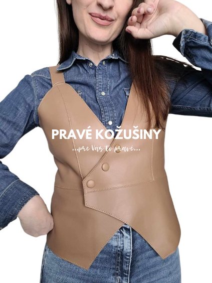 hneda kozena vesta