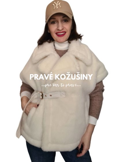 plysova damska vesta