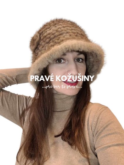 damska ciapka s kozusinou